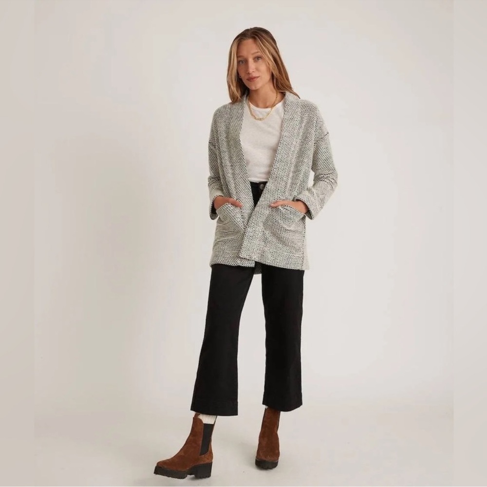Marine Layer Birdseye Cardigan XS Extra Small